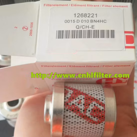 중국 교체 Hyd 0015D010bn4hc 1268221 증기 터빈용 오일 필터 유압 카트리지 오일 필터 제조업체